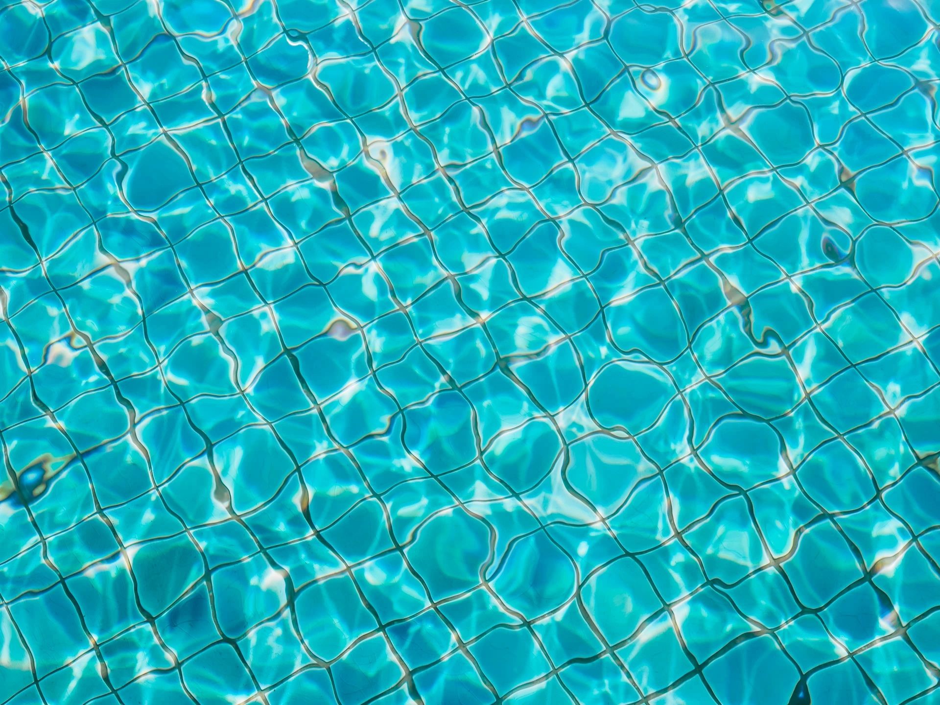 Clean water in a pool in Austin Texas